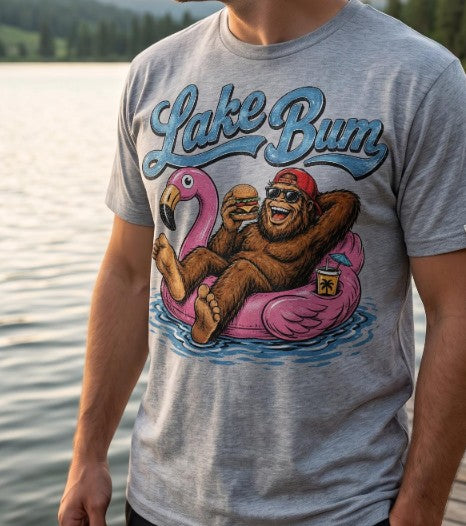 Lake bum funny tee
