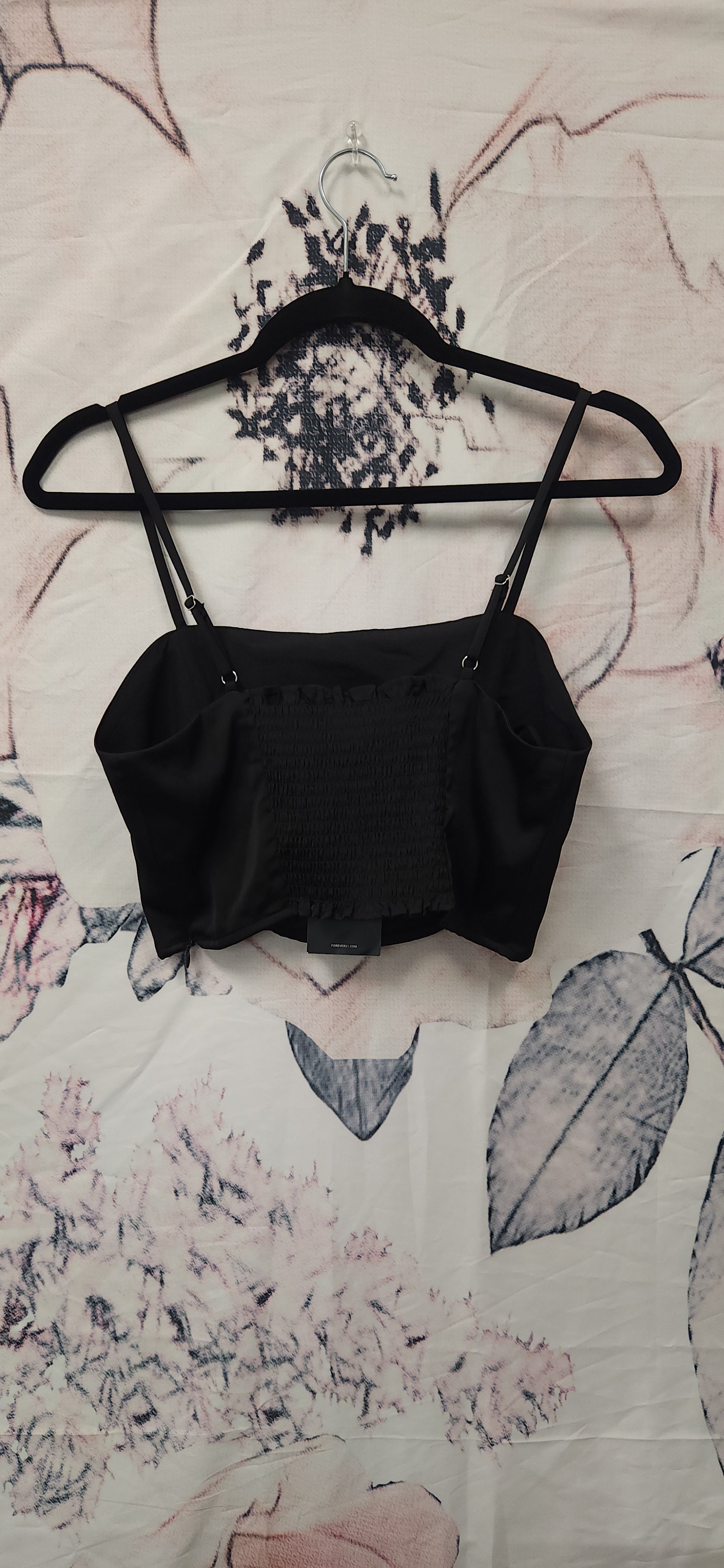 Black Forever 21 Crop Top NWT RS 99 - Scarlett's Riverside Boutique 