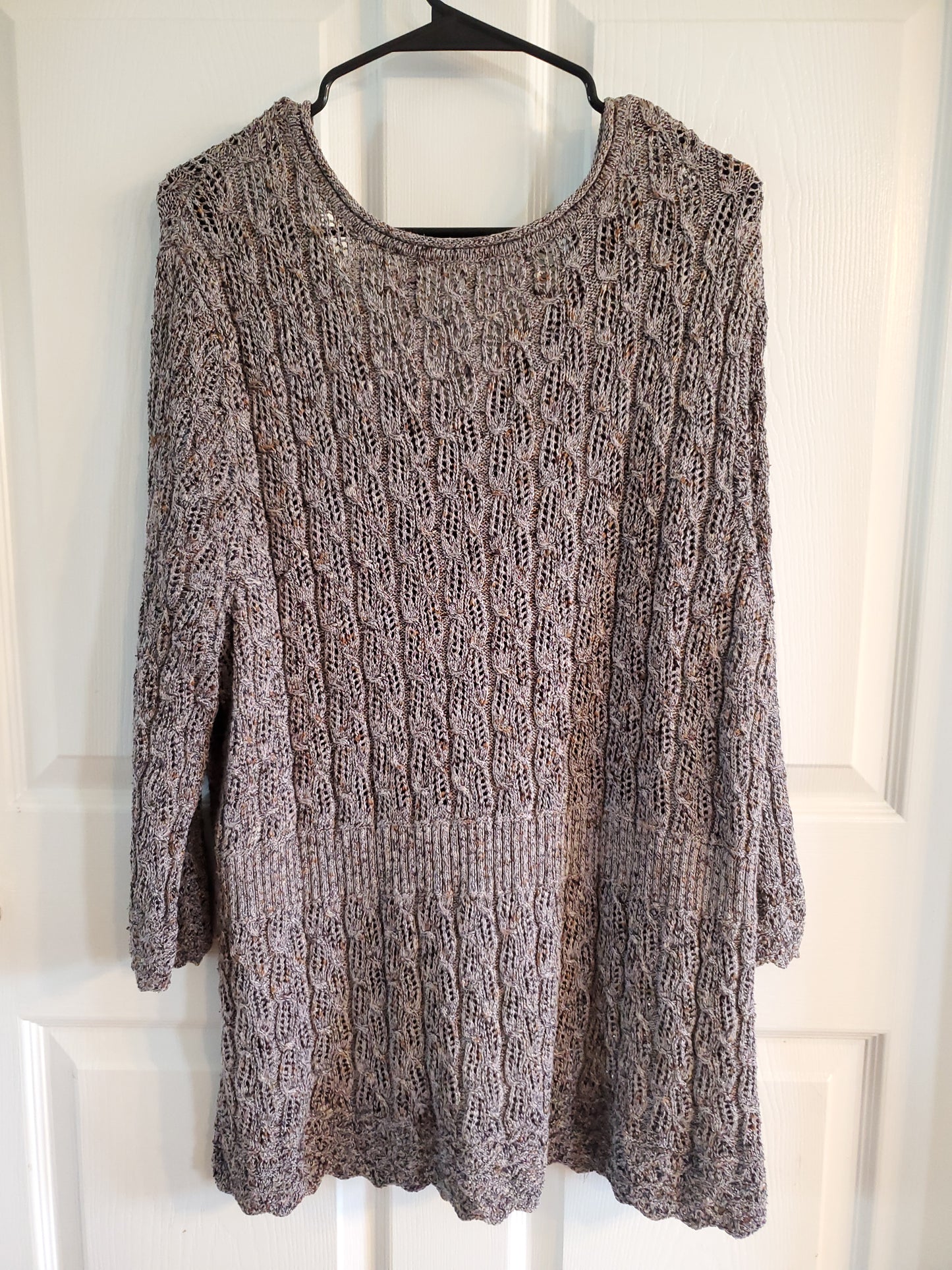Brown Button Up Sweater. Size XL. #68