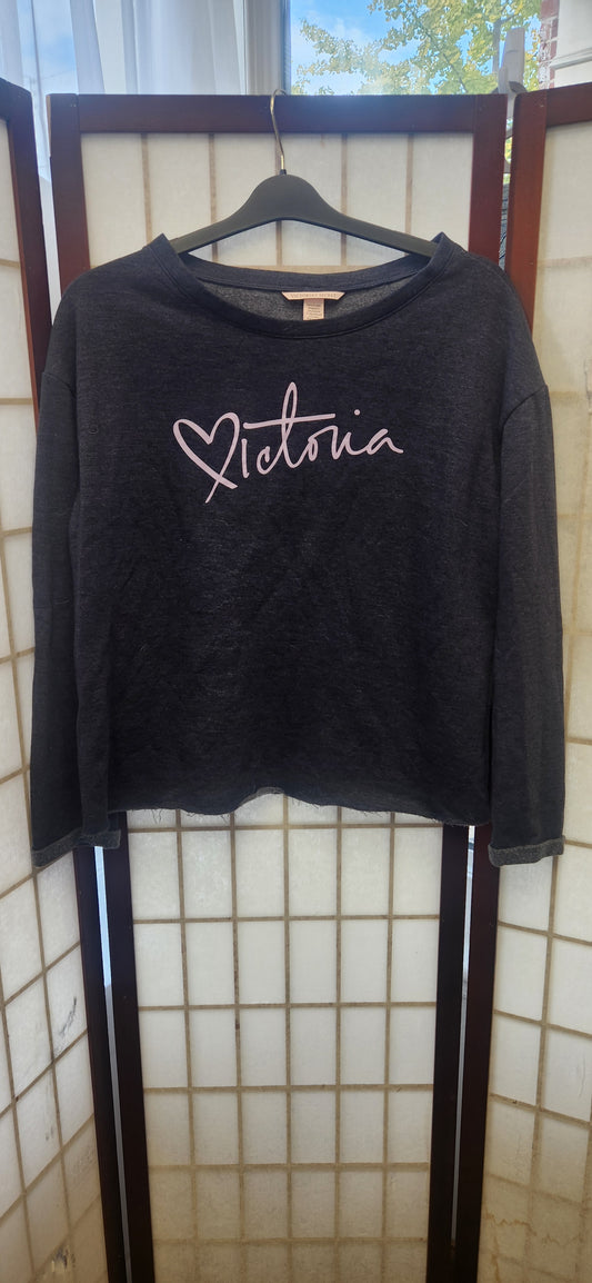 Victoria's Secret Navy Sweatshirt Medium RS 58