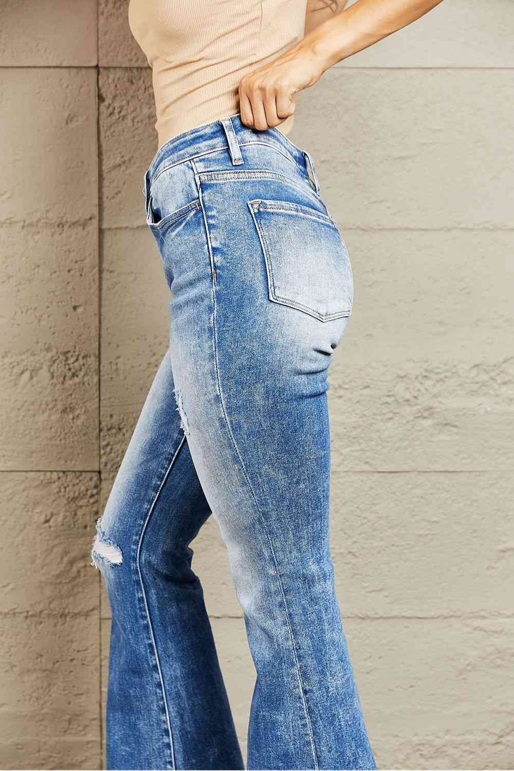 BAYEAS Izzie Mid Rise Bootcut Jeans - Scarlett's Riverside Boutique 