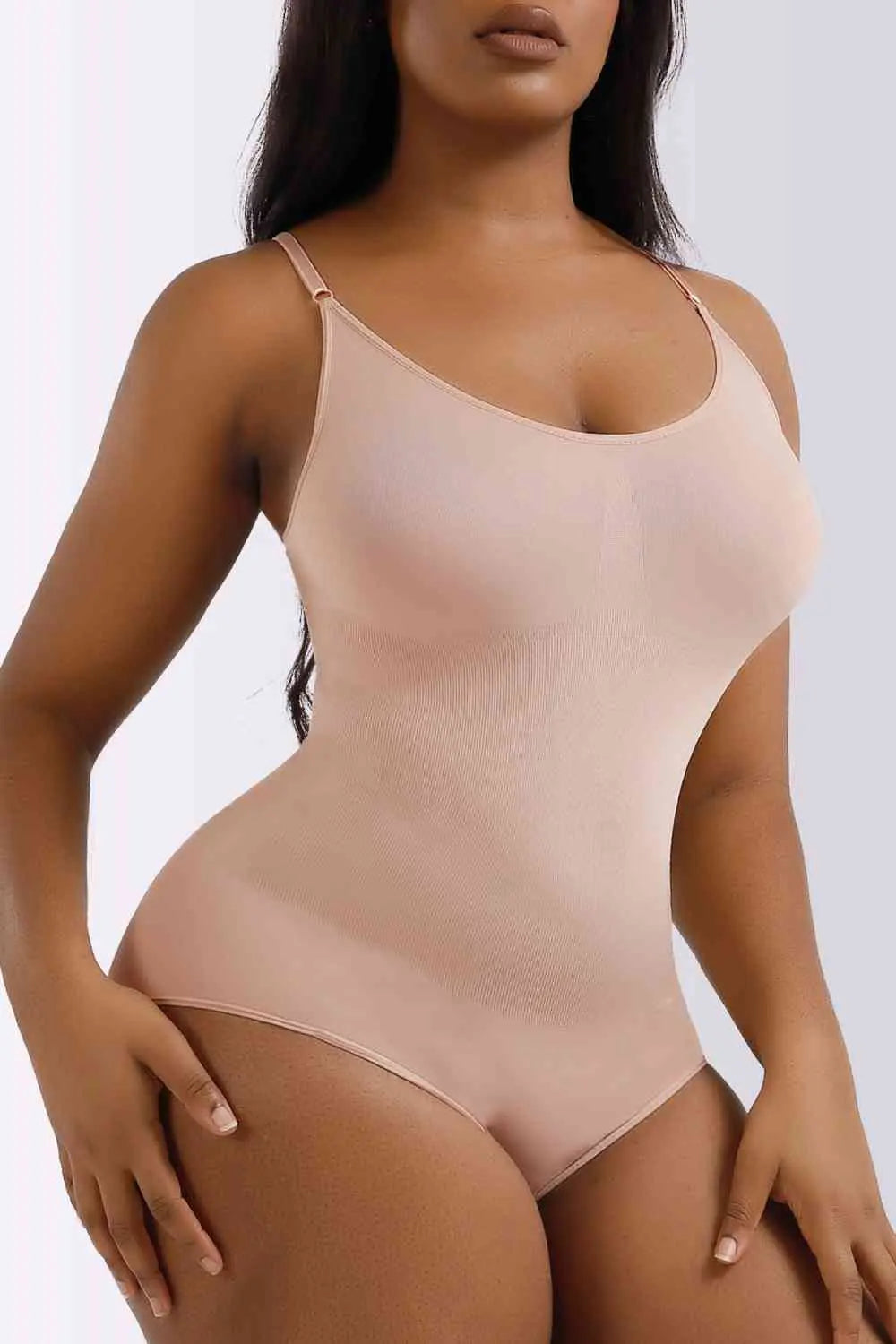 Spaghetti Strap Shaping Bodysuit - Scarlett's Riverside Boutique 