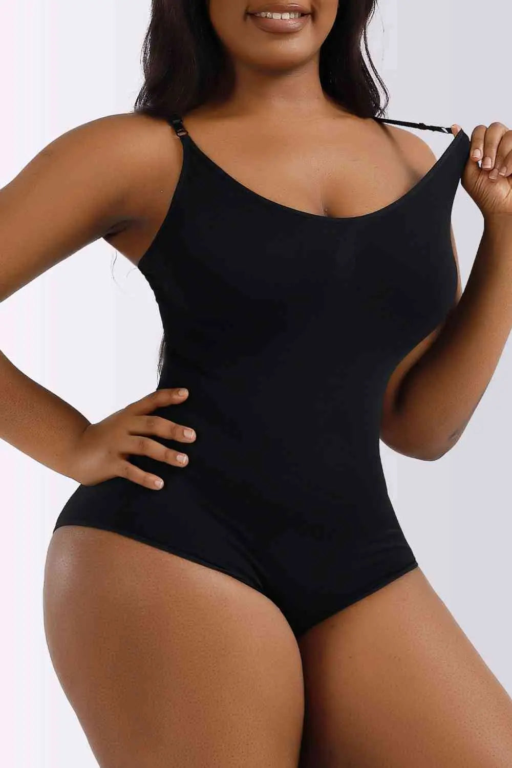 Spaghetti Strap Shaping Bodysuit - Scarlett's Riverside Boutique 