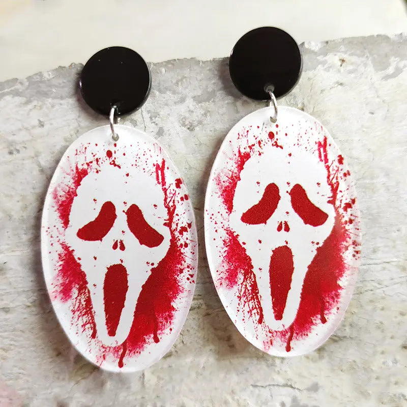 Halloween Theme Dangle Earrings - Scarlett's Riverside Boutique 