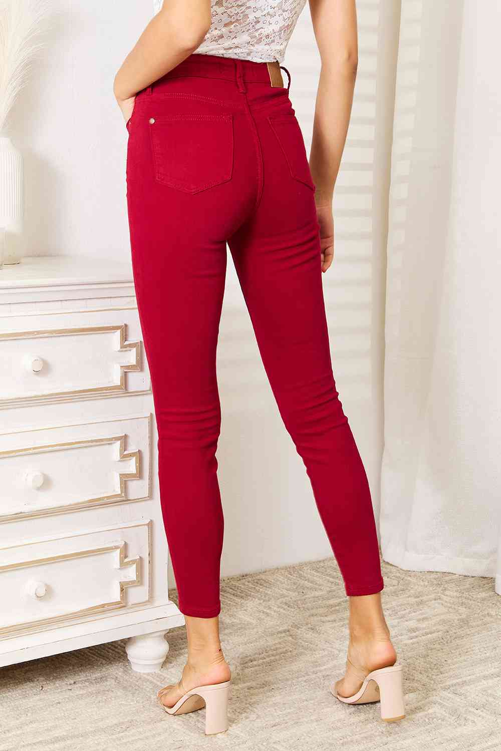 Judy Blue Full Size High Waist Tummy Control Skinny Jeans - Scarlett's Riverside Boutique 