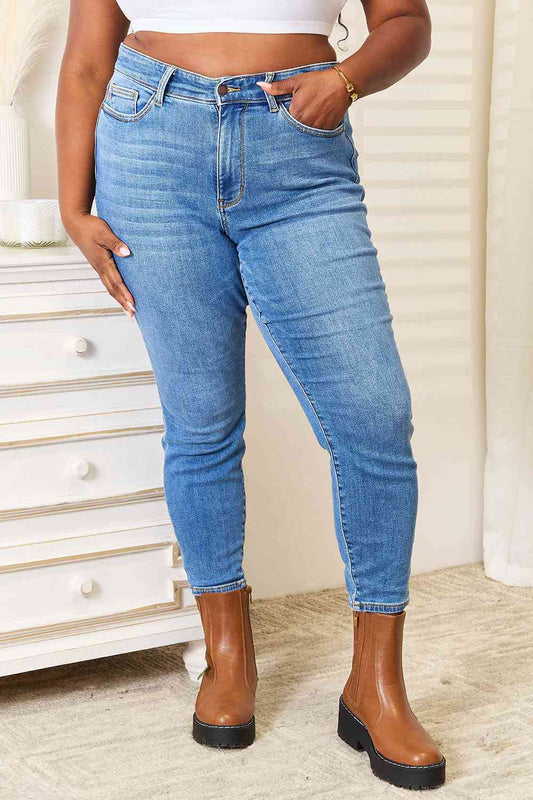 Judy Blue Full Size High Waist Skinny Jeans - Scarlett's Riverside Boutique 