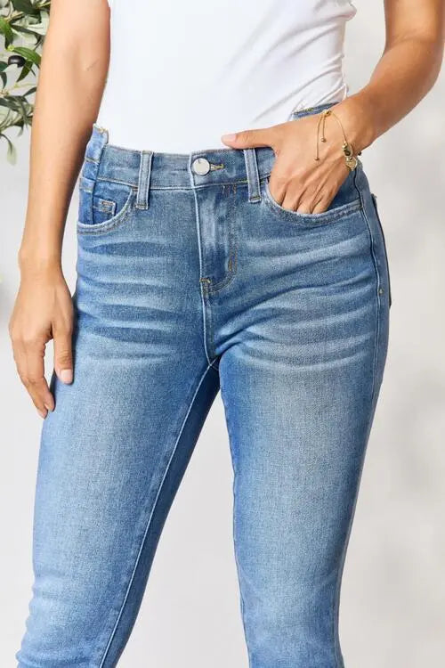 BAYEAS Skinny Cropped Jeans - Scarlett's Riverside Boutique 