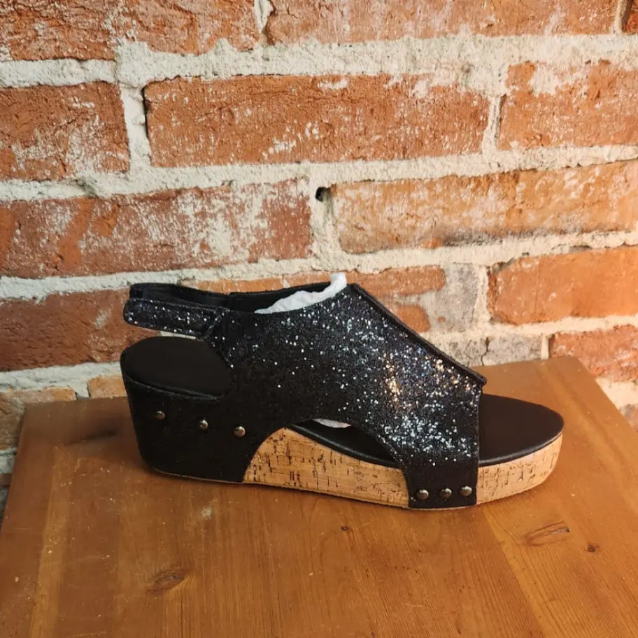 Glitter Wedge - Scarlett's Riverside Boutique 