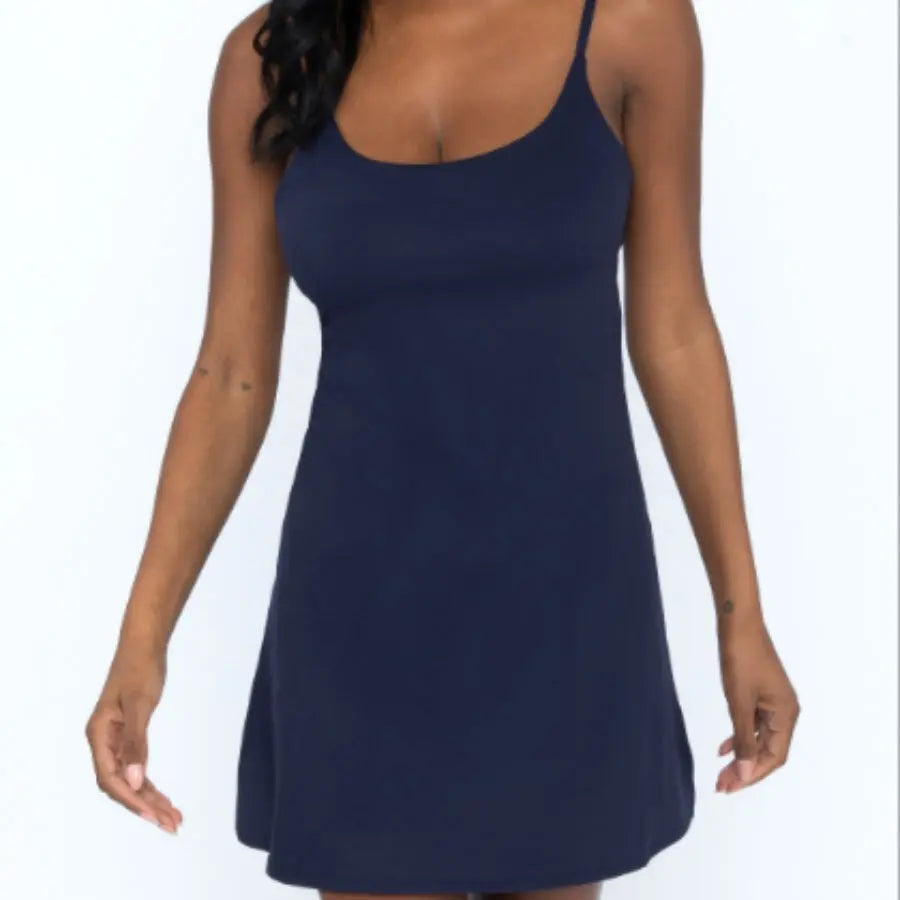 Tennis Dress - Navy - Scarlett's Riverside Boutique 