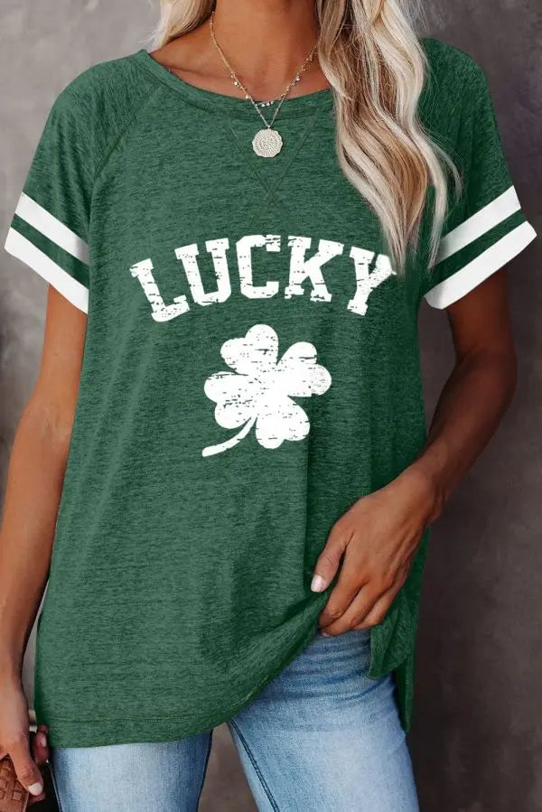 Lucky Tee - Scarlett's Riverside Boutique 