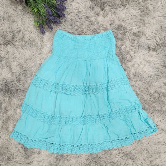 Brittany Blue Skirt - Scarlett's Riverside Boutique 