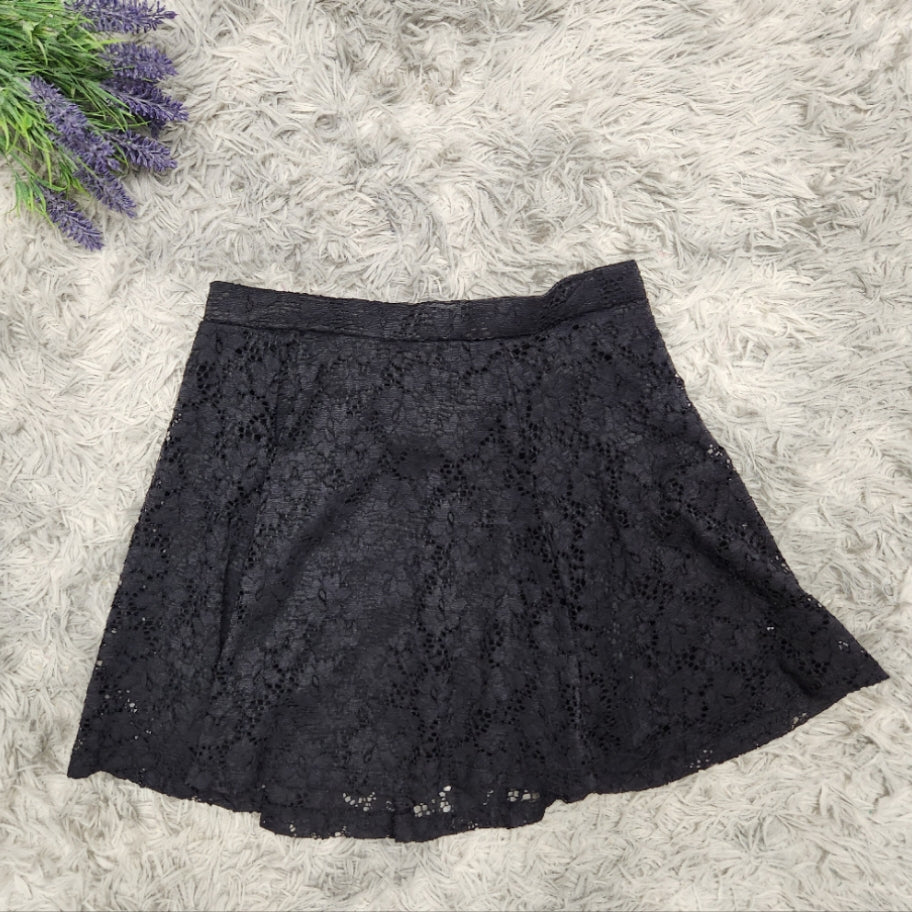 Gemma Black Lace Mini Skirt - Scarlett's Riverside Boutique 